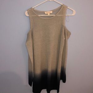 shoulder cut out sweater